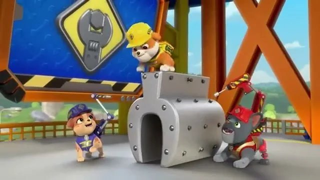Paw Petrol - Rubble Kamp Yapıyor ve Ekip Su Parkı Kuruyor