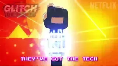GLITCH TECHS TAM TEMA ŞARKISI Yanıp Sönen Işıklar