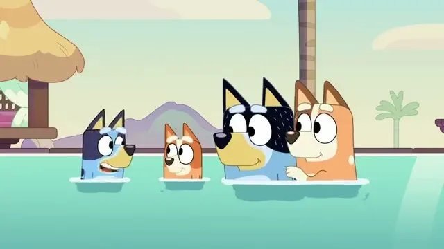 Bluey Artık İhbar Yok - Yüzme Okulu